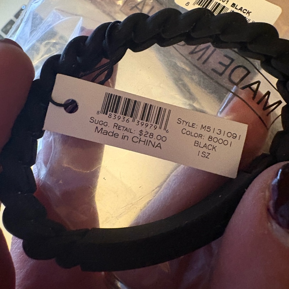 Marc by Marc Jacobs Black Bracelet - Picture 5 of 5